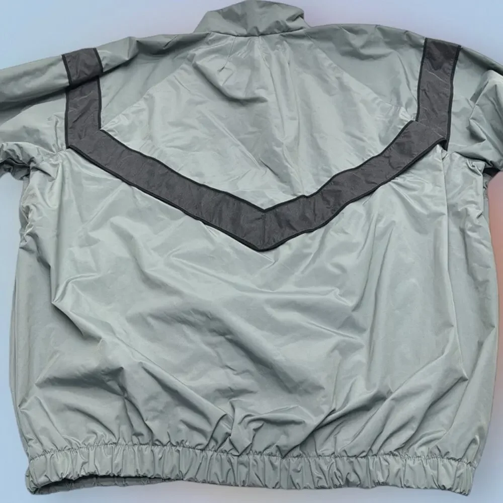 ARMY Men’s XL LONG Gray Rain Jacket